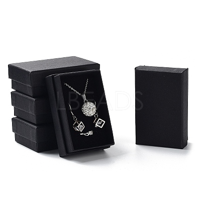 Cardboard Paper Jewelry Set Boxes CBOX-G015-04-1