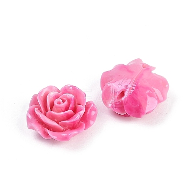 Synthetic Coral Carved Beads CORA-M001-04B-1