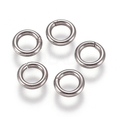 304 Stainless Steel Soldered Closed Jump Rings X-STAS-E482-15A-1