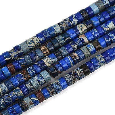 Natural Imperial Jasper Beads Strands G-Q171-A01-01M-1