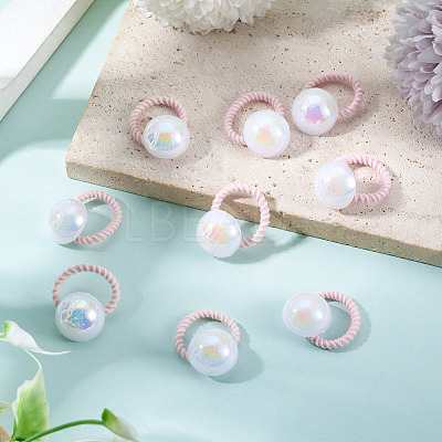 10Pcs Plastic Girls Hair Accessories OHAR-TAC0011-001C-1