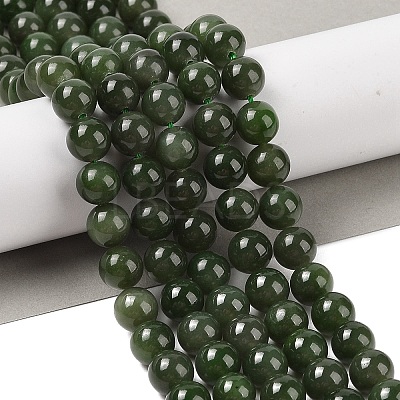 Natural Canada Jade Beads Strands G-NH0001-G01-02-1