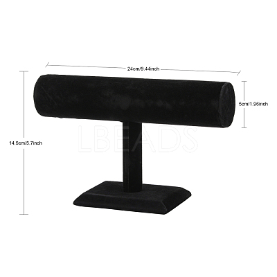 Velvet Bracelet T Bar Display S009-1