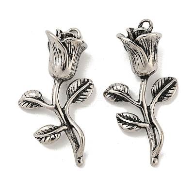 304 Stainless Steel Pendants STAS-P356-18AS-1