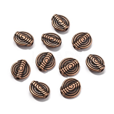 Tibet Red Copper Metal Beads RLF0479Y-1