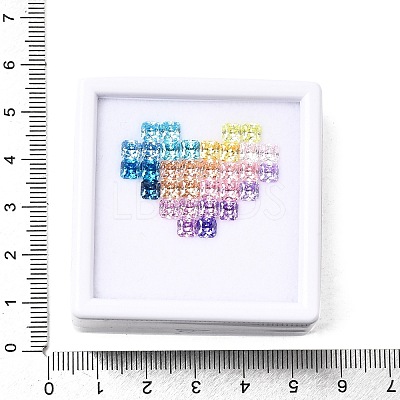 32Pcs Cubic Zirconia Cabochons CU-F002-05D-1
