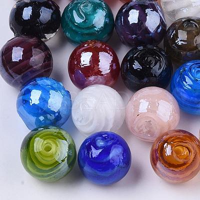 Handmade Lampwork Beads X-LAMP-S021-M-1