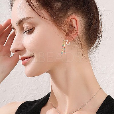 Resin Clip-on Earring Findings X1-FIND-H046-12-01-1