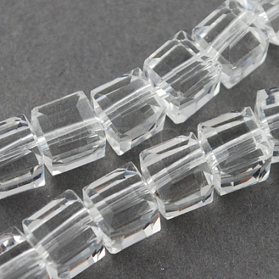 Glass Bead Strands X-GLAA-R041-6x6mm-24-1