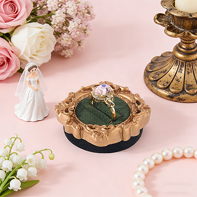 Round Wood Ring Display Trays RDIS-WH0032-006B-1
