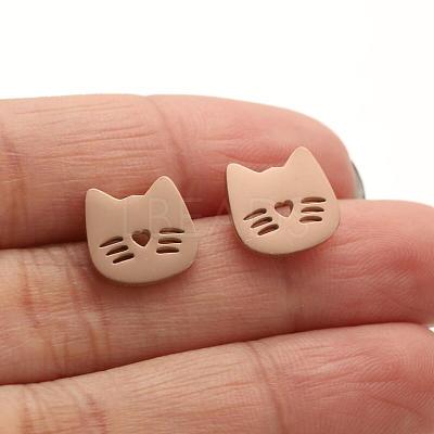 304 Stainless Steel Studs Earring PW23042589573-1