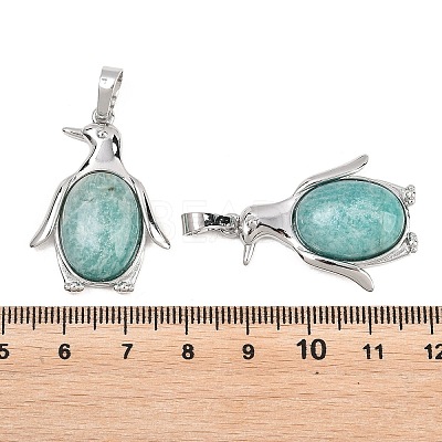 Natural Amazonite Pendants G-A315-03C-P-1