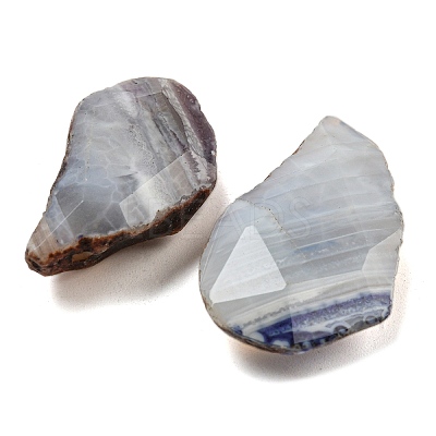 Dyed Natural Druzy Agate Beads G-G123-08-1