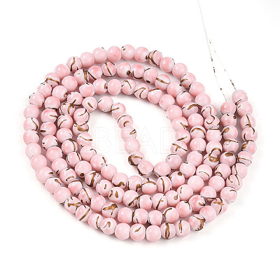 Baking Paint Glass Beads X1-DGLA-N010-6mm-01-1