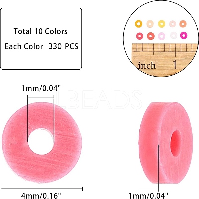 Handmade Polymer Clay Beads CLAY-PH0001-31B-02-1
