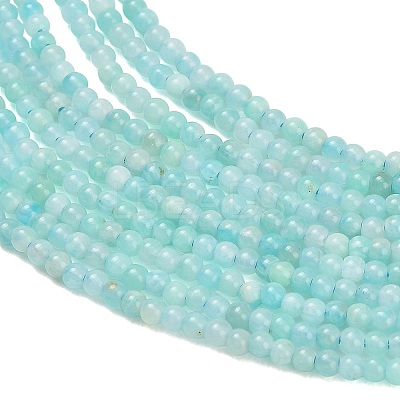 Natural Amazonite Beads Strands G-A322-A04-2mm-1