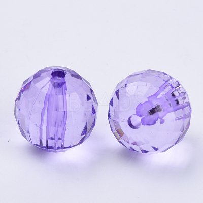 Transparent Acrylic Beads TACR-Q254-12mm-V50-1