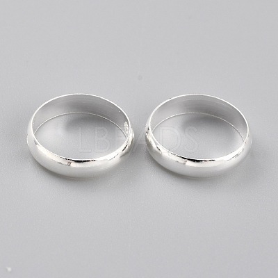 Brass Beads Frames KK-O133-014E-S-1