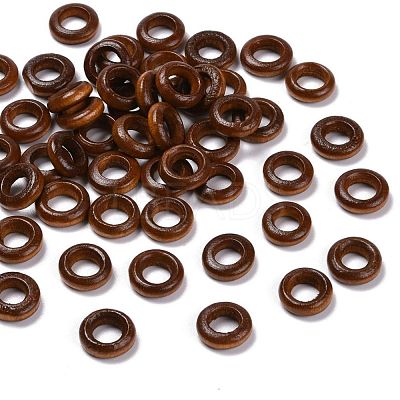 Donut Wooden Linking Rings X-WOOD-Q014-12mm-07-LF-1