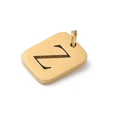 304 Stainless Steel Charms LS-STAS-R001-01G-Z-1