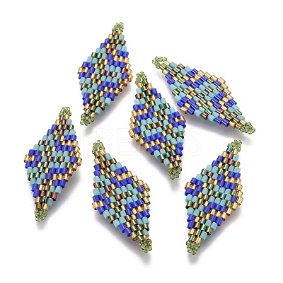 MIYUKI & TOHO Handmade Japanese Seed Beads Links SEED-E004-M08-1
