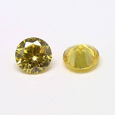 Cubic Zirconia Cabochons ZIRC-M002-8mm-003-1