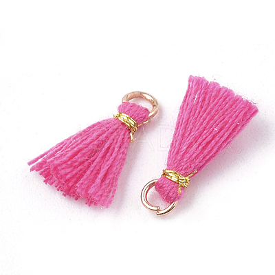 Polycotton(Polyester Cotton) Tassel Pendant Decorations FIND-S281-19-1