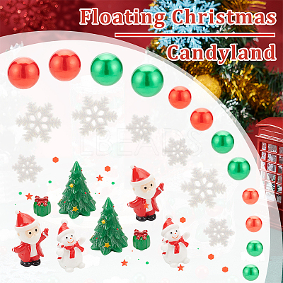 DIY Christmas Theme Vase Fillers DIY-BC0009-60-1