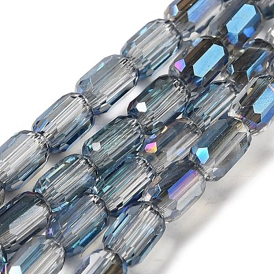 Electroplate Glass Beads Strands EGLA-D031-01-23-1