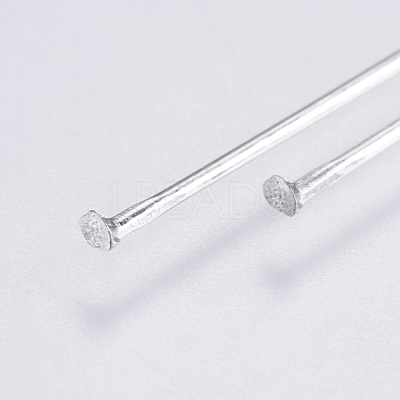 Tarnish Resistant 304 Stainless Steel Flat Head Pins STAS-F146-01P-50mm-1