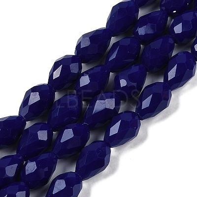 Opaque Solid Color Beads Strands EGLA-N013-P6mm-D03-1