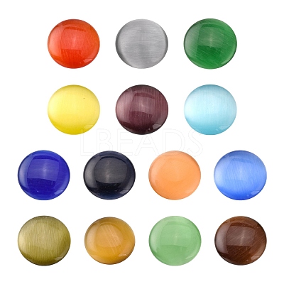 Cat Eye Cabochons CE-J002-25mm-M-1