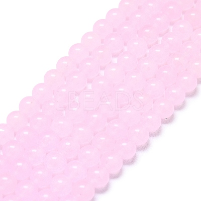 Natural Malaysia Jade Beads Strands G-L645-C01-4mm-22-1