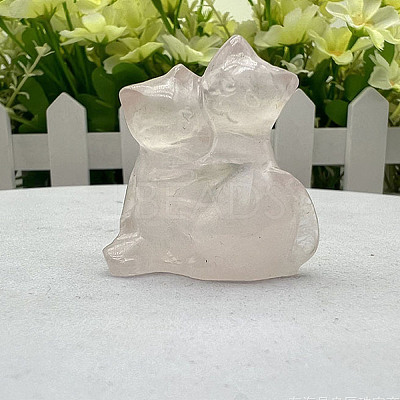 Natural Rose Quartz Sculpture Ornaments PW-WGC3CC1-13-1
