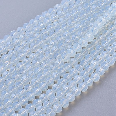 Opalite Beads Strands X-GSF8mmC081-1