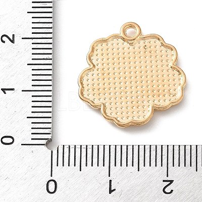 Alloy Enemal Pendants AL-CBAFB12-02C-1
