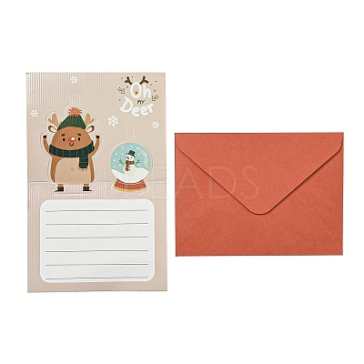 Christmas Paper Congratulation Card X1-DIY-B080-03-1