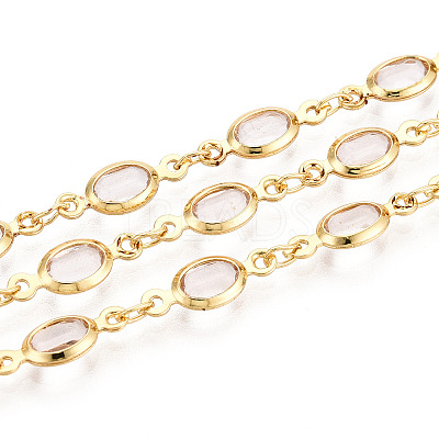 Brass Oval Link Chains CHC-N023-04A-G-1