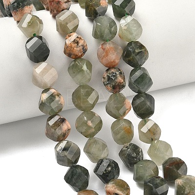 Natural Green Opal Beads Strands G-C267-B05-1