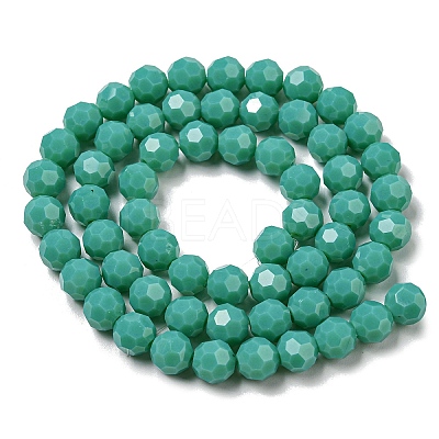 Opaque Glass Beads Stands LS-EGLA-A035-P8mm-D13-1