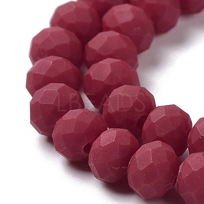 Glass Beads Strands EGLA-A034-P6mm-MD02-1