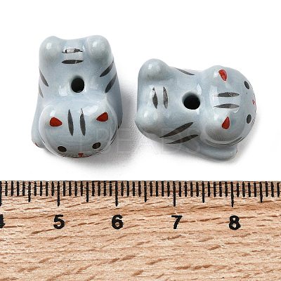Handmade Porcelain Beads PORC-Z009-02B-1