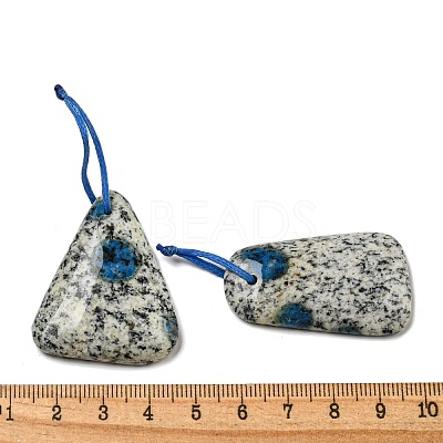 Natural K2 Stone Pendants G-NH0001-13A-1