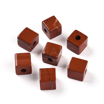 Natural Red Jasper European Beads G-N345-07A-08-1