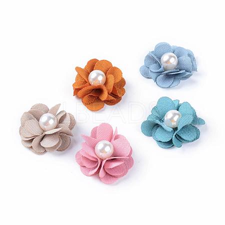 Handmade Cloth Woven Costume Accessories with ABS Plastic 