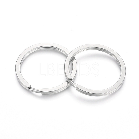 Tarnish Resistant 304 Stainless Steel Split Key Rings STAS-I123-23C-1
