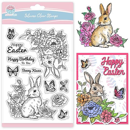 Custom PVC Plastic Clear Stamps DIY-WH0448-0810-1