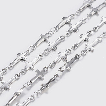 Tarnish Resistant 304 Stainless Steel Chains STAS-P197-057P-1