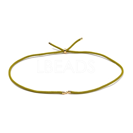 Nylon Cords Necklace Making AJEW-P116-03G-21-1