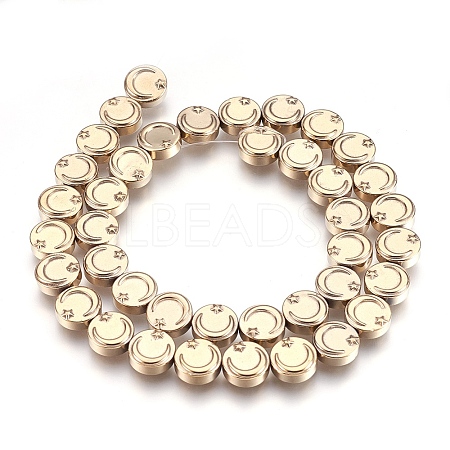 Electroplate Non-magnetic Synthetic Hematite Bead Strands G-I208-10-D-1
